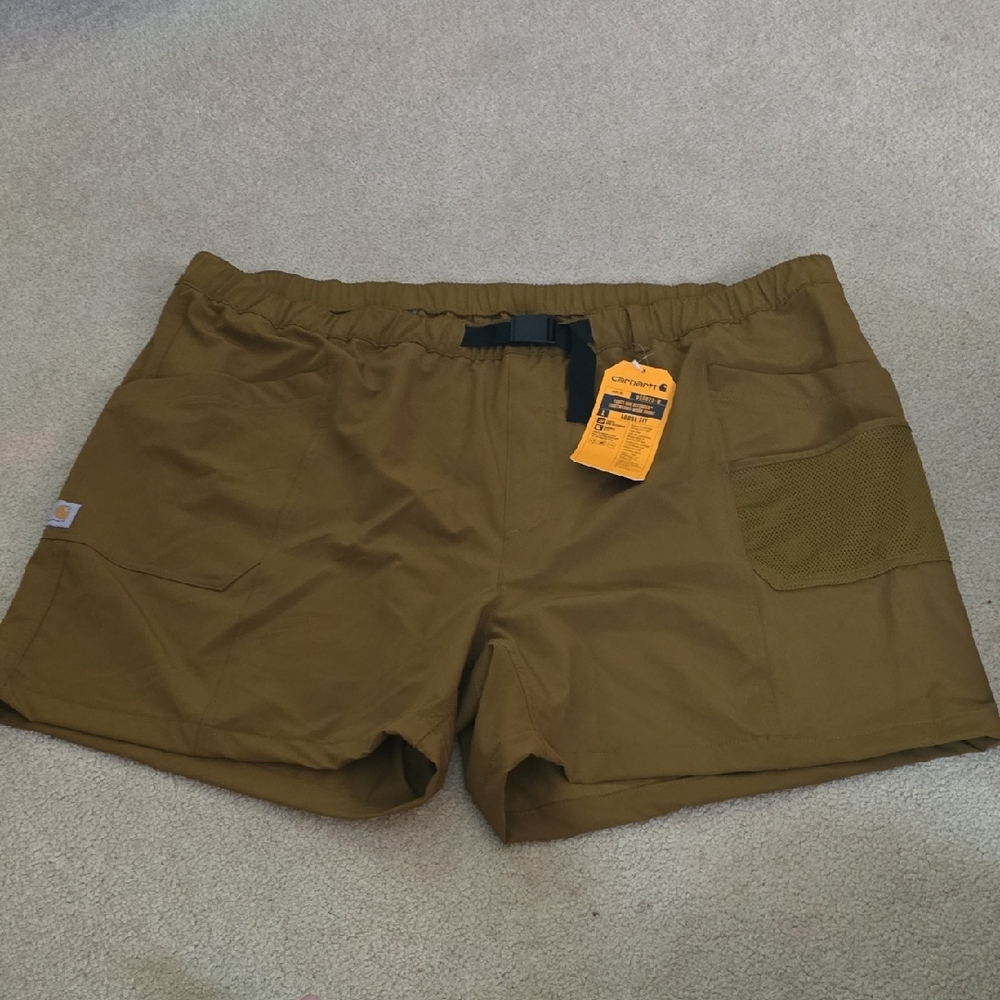 Carhartt Womans's Dark Mustard Cargo Shorts